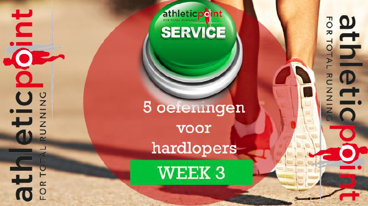 Oefeningen voor hardlopers week 3