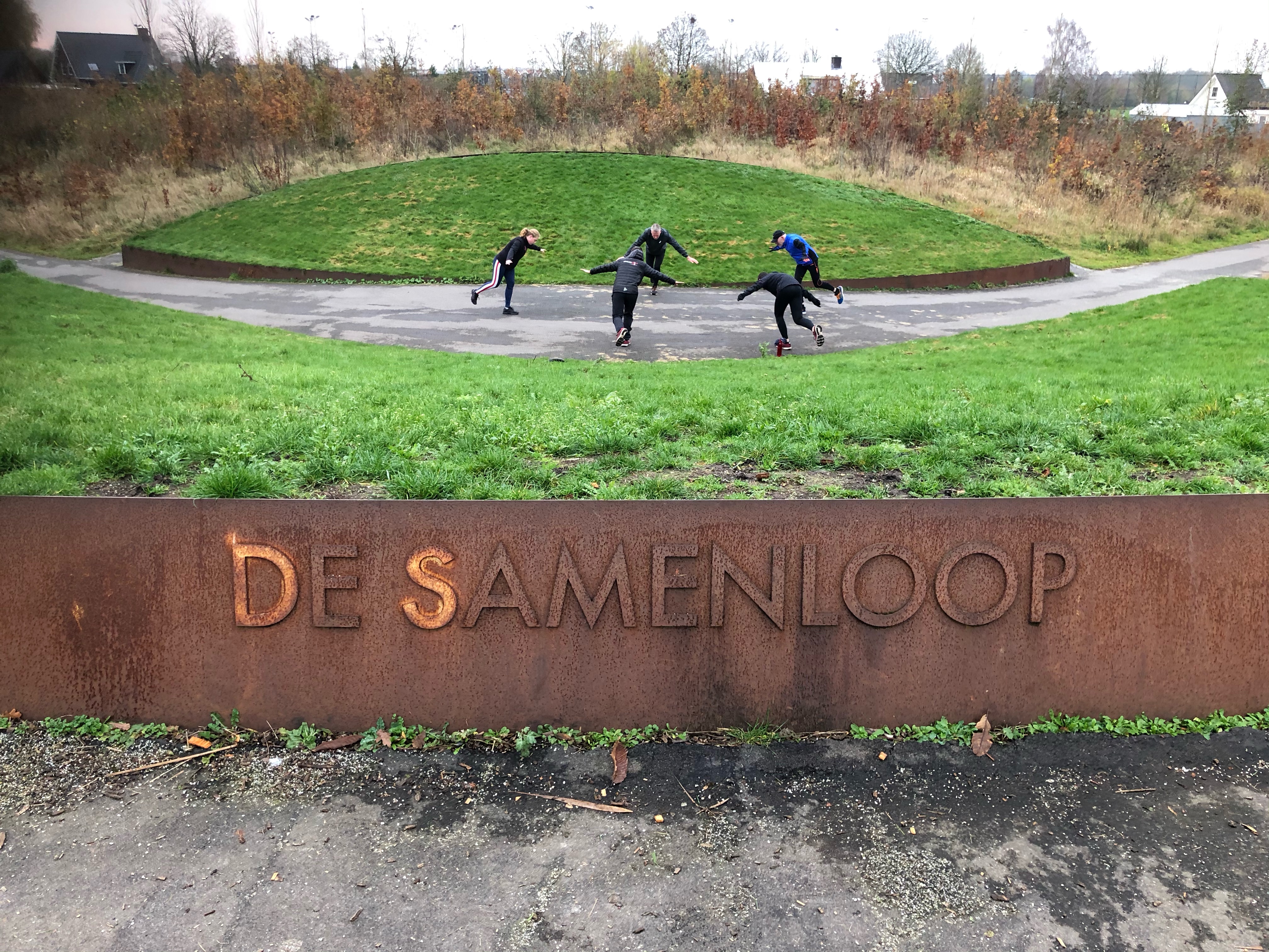 Herstart training in groepjes van 4