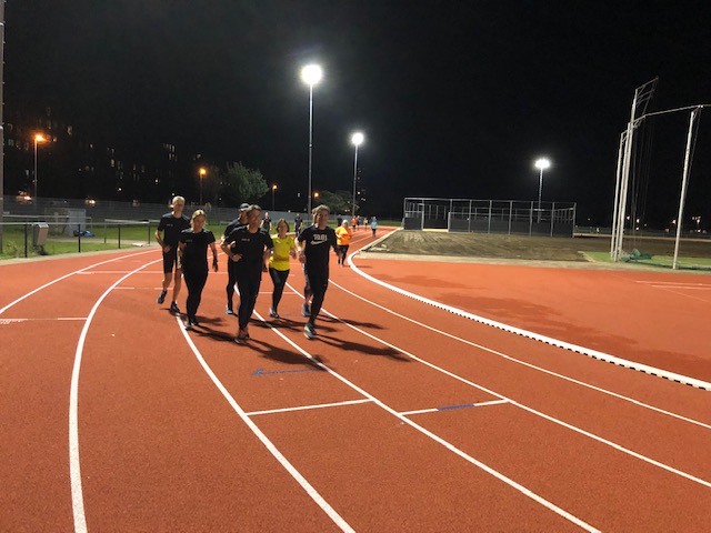 Testloop 5 km of 3 km