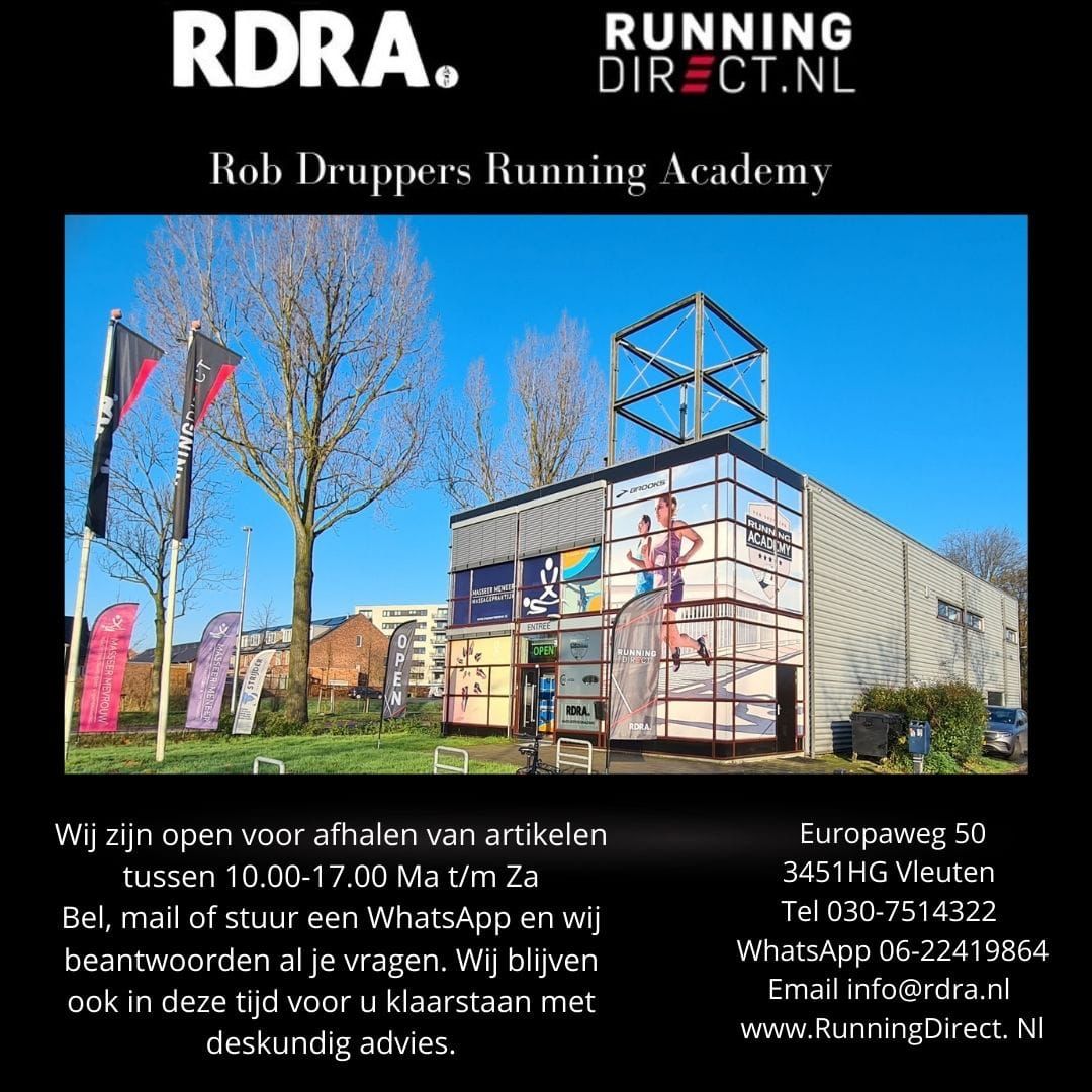 Hardloopschoenen en of kleding nodig?